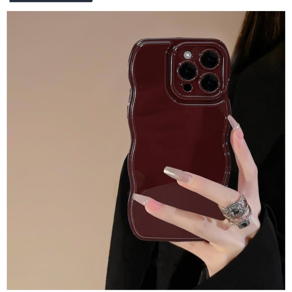 FABSPARK Phone Case Wavy Design 15 Plus Case